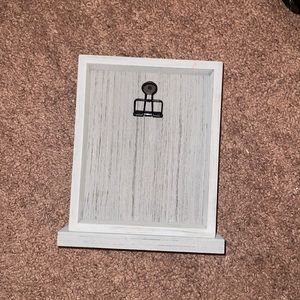 picture frame & sunflower decor both.